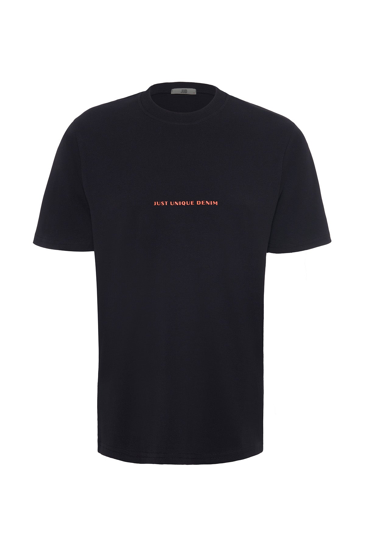 Eduardo 84004 Regular Fit Baskılı Siyah Erkek Basic T-Shirt