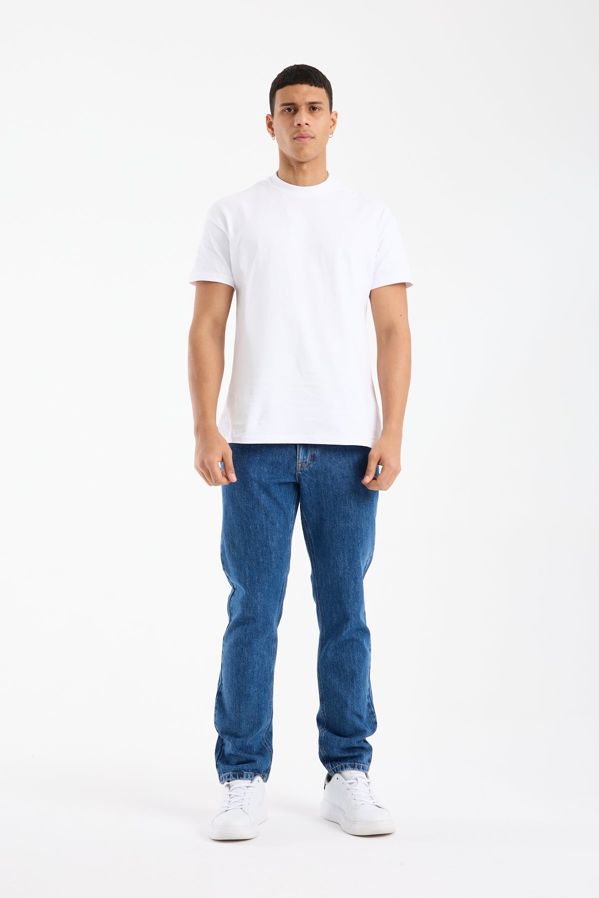 Rene 279 Normal Bel Koyu Mavi 90's Straight Jeans Erkek