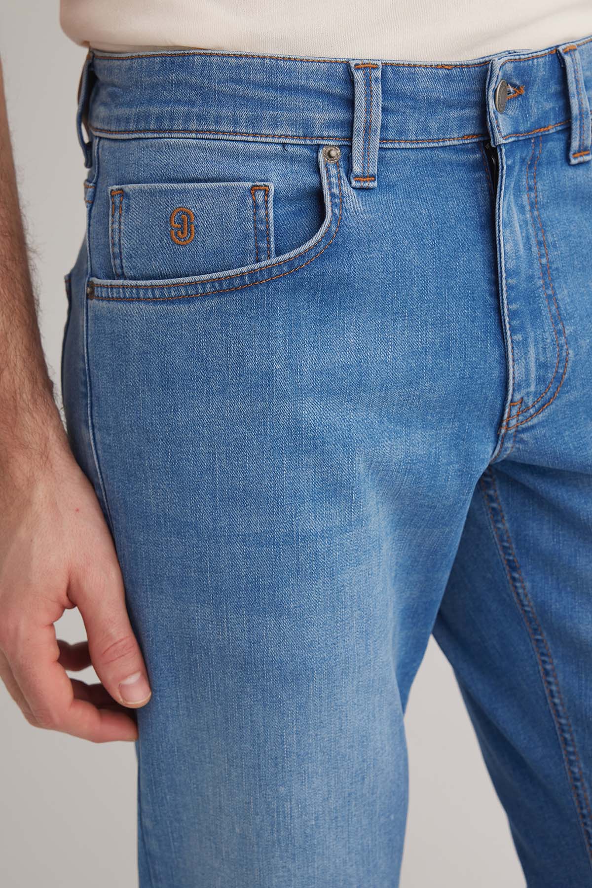 Felix 146 Normal Bel Mavi Erkek Regular Jeans