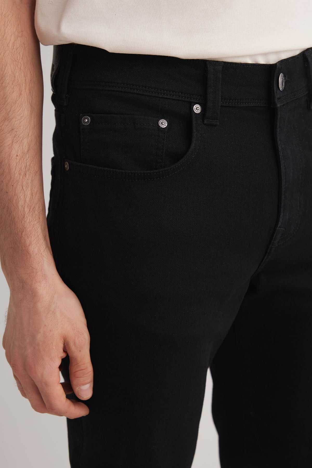 Jack 96 Normal Bel Siyah Erkek Skinny Jeans