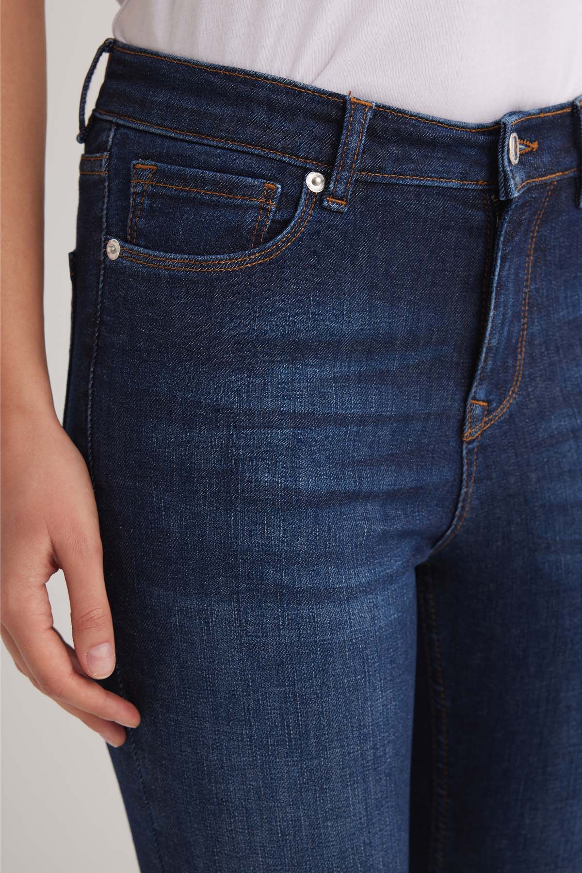 Miranda 101 Normal Bel Mavi Kadın Skinny Jeans