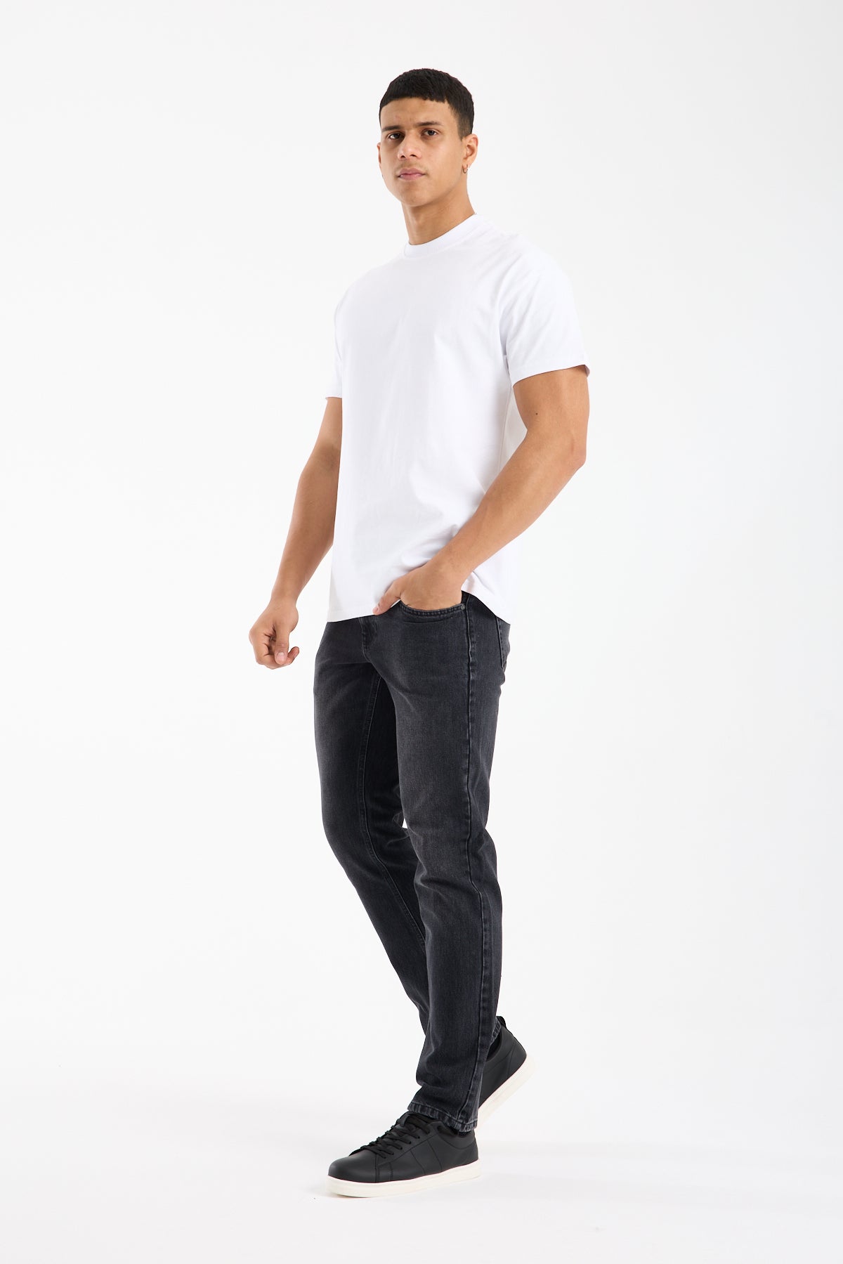 Rene 289 Normal Bel Antrasit 90's Straight Jeans Erkek