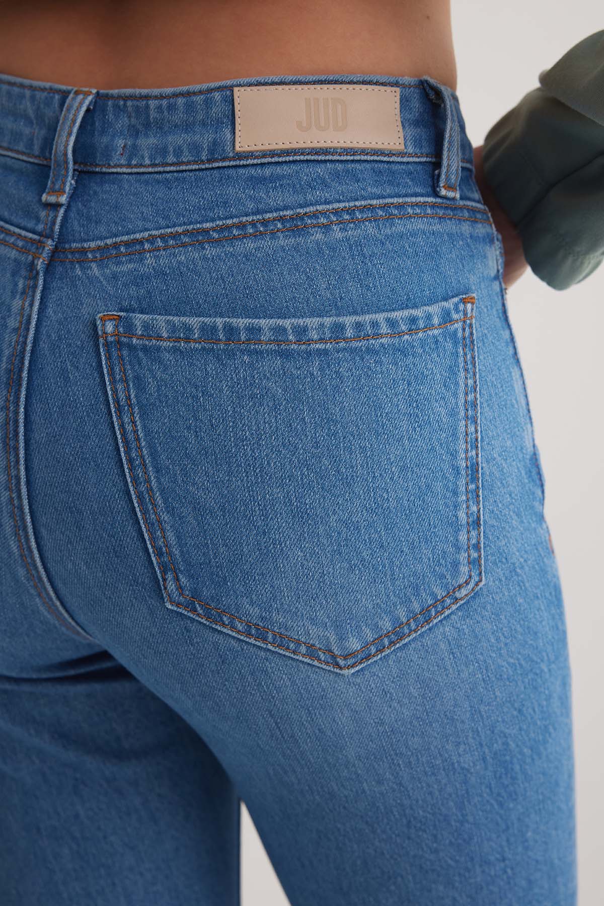 Hilde 399 Yüksek Bel Açık Mavi Kadın Mom Jeans