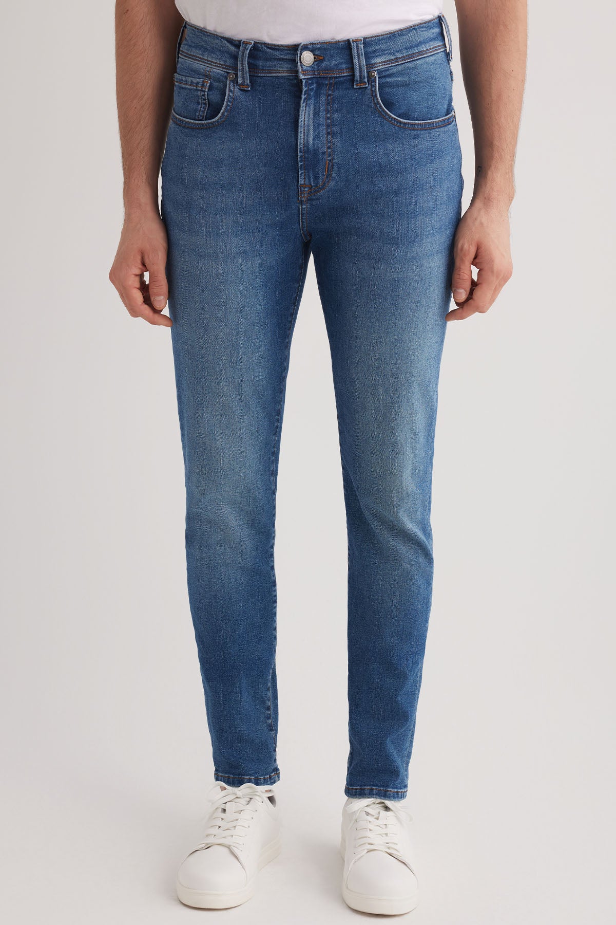 Jack 126 Normal Bel Mavi Erkek Skinny Jeans