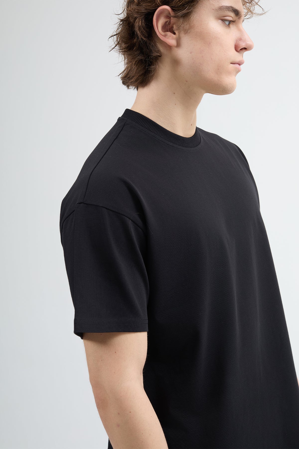 Ricardo 84002-1 Oversize 2'li Erkek Basic T-Shirt