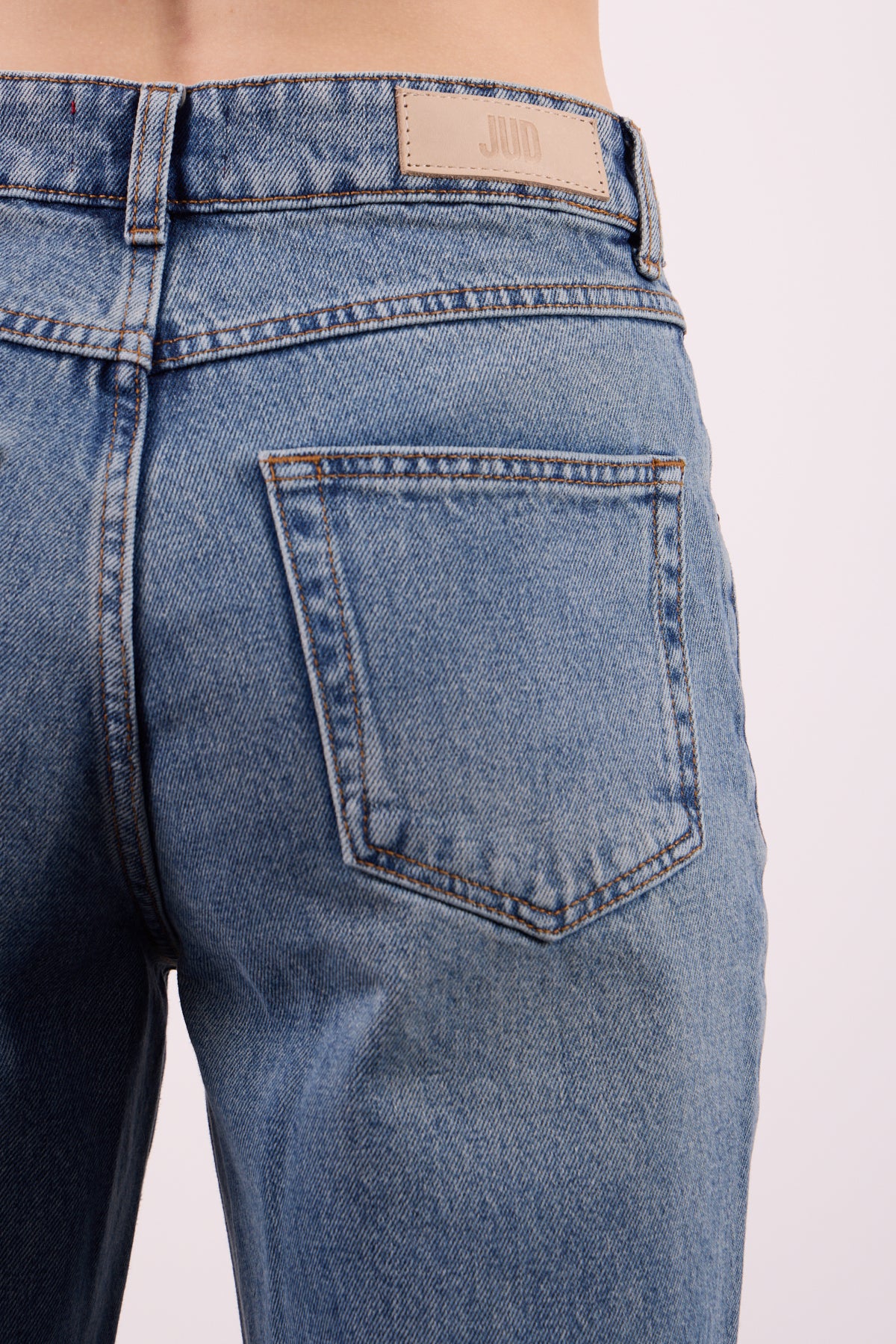 Lopez 1003 Normal Bel Açık Mavi Comfort Straight Jeans Kadın
