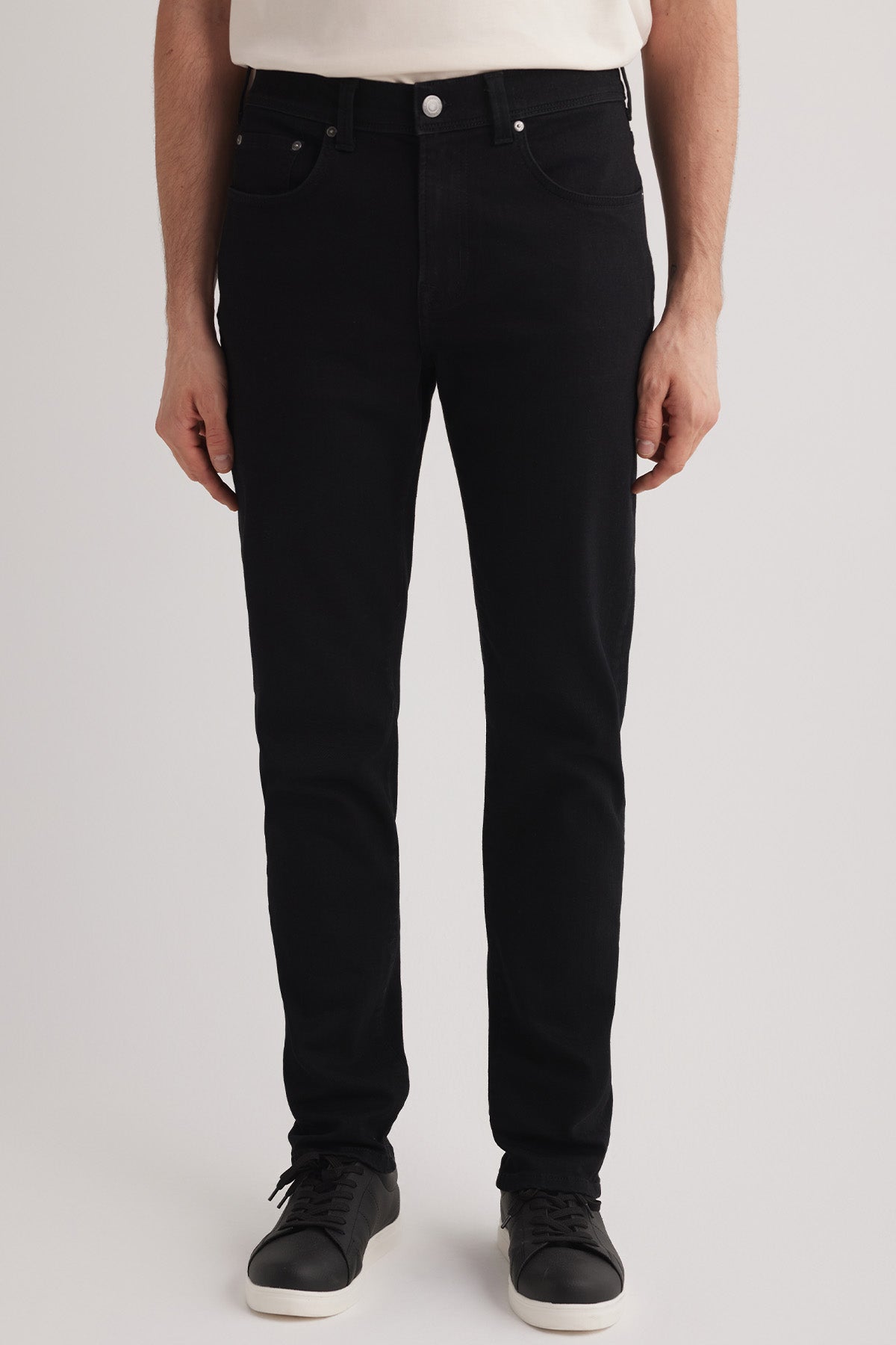 Jack 96 Normal Bel Siyah Erkek Skinny Jeans