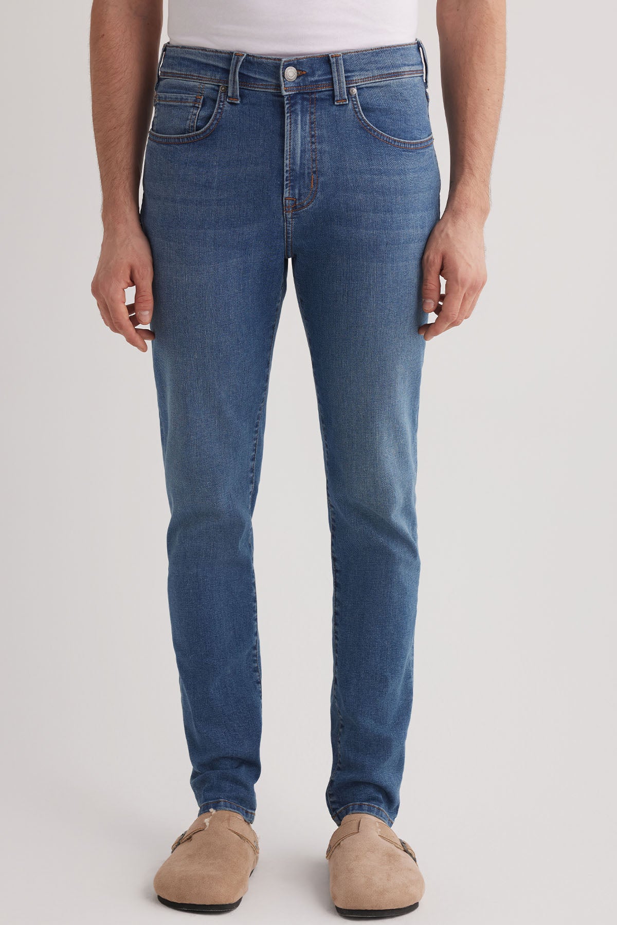 Jack 116 Normal Bel Mavi Erkek Skinny Jeans