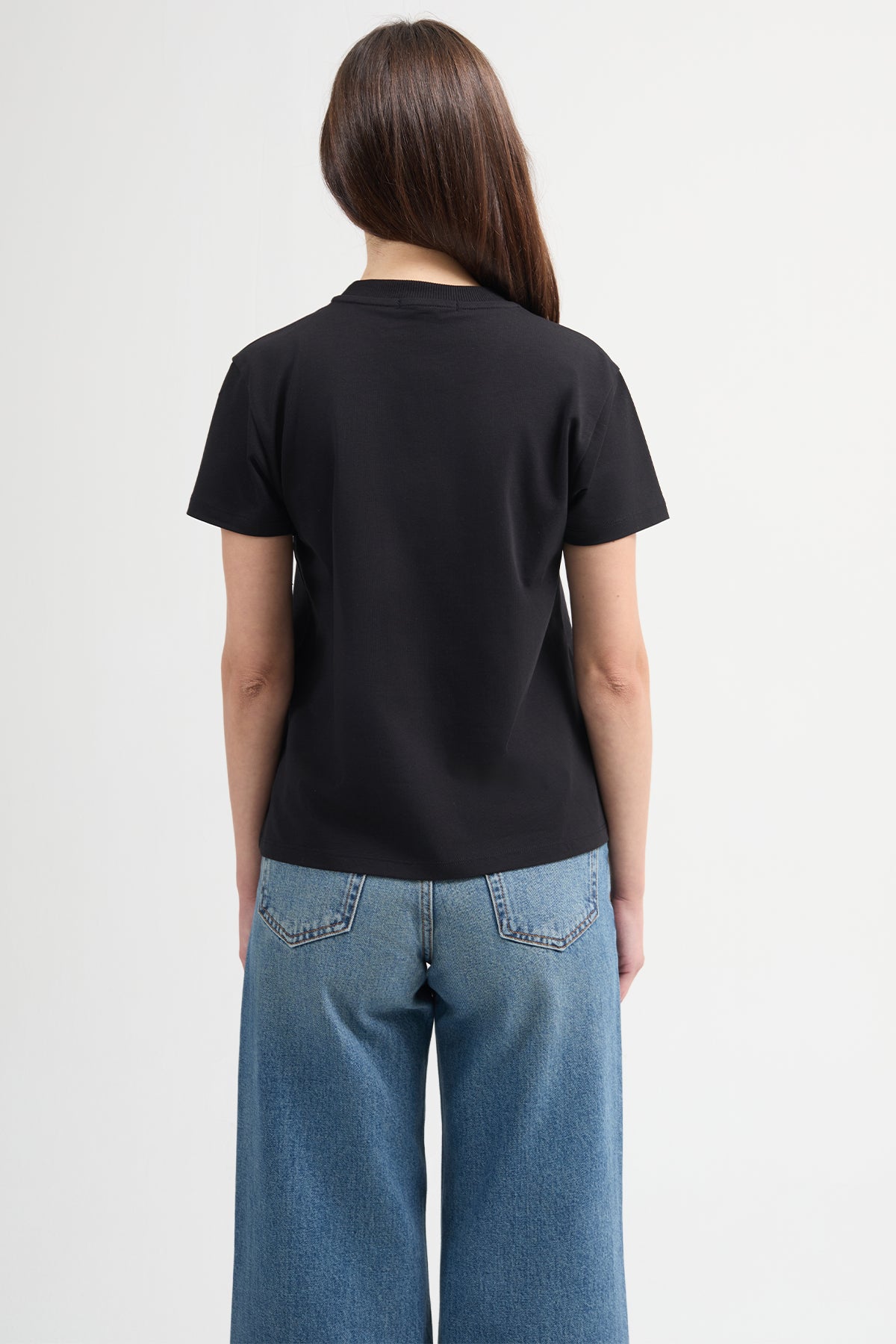 Victoria 80001-1 Regular Fit 2'li Kadın Basic T-Shirt