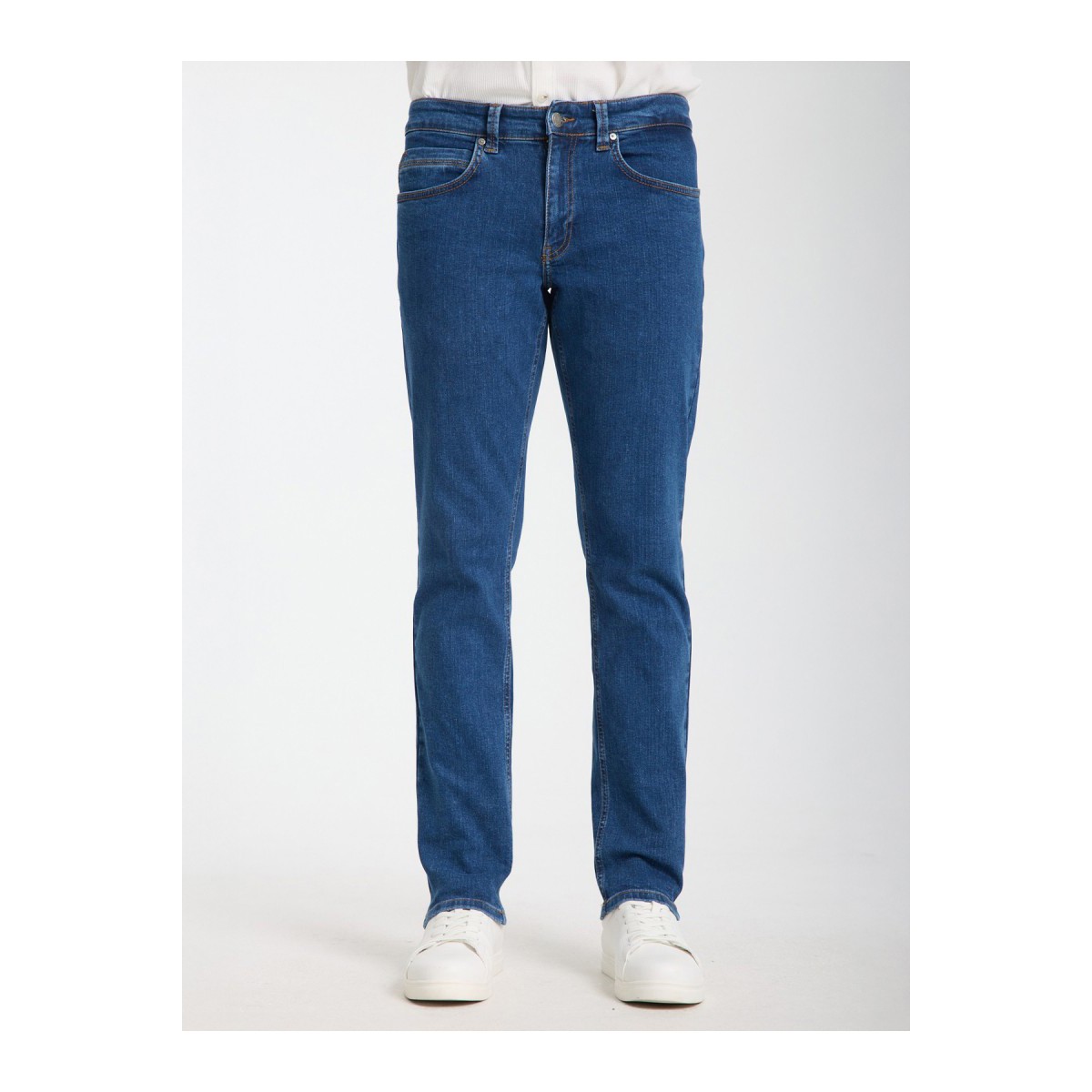 JUD Alex 100 NORMAL BEL MAVİ TAPARED SLIM JEANS ERKEK 